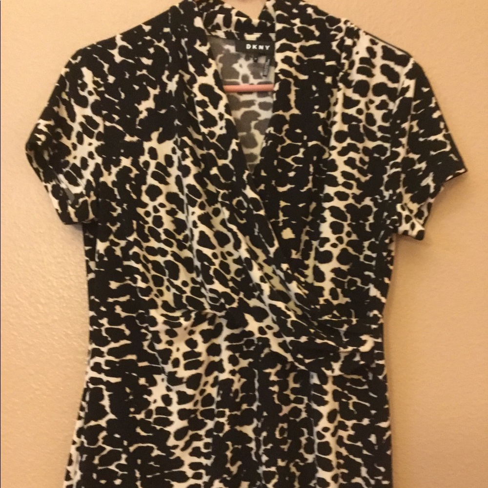 DKNY Leopard Blouse